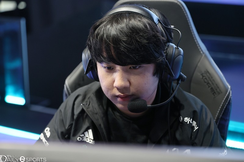 '칸' 김동하(사진 제공=LCK 현장 취재단)