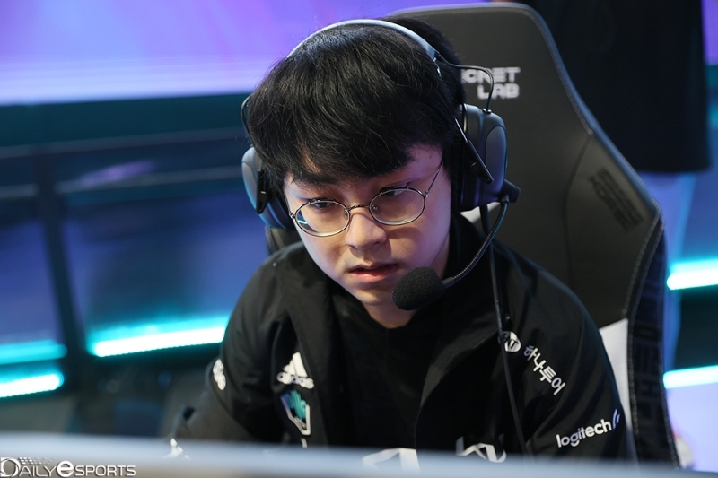 '쇼메이커' 허수.(사진 제공=LCK 현장 취재단)