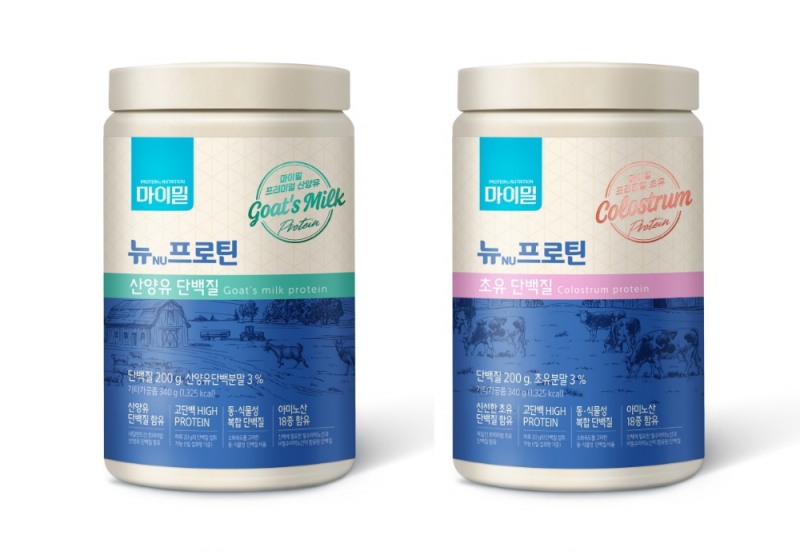 대상웰라이프, 산양유∙초유 단백질 함유한 마이밀 뉴프로틴 2종 출시