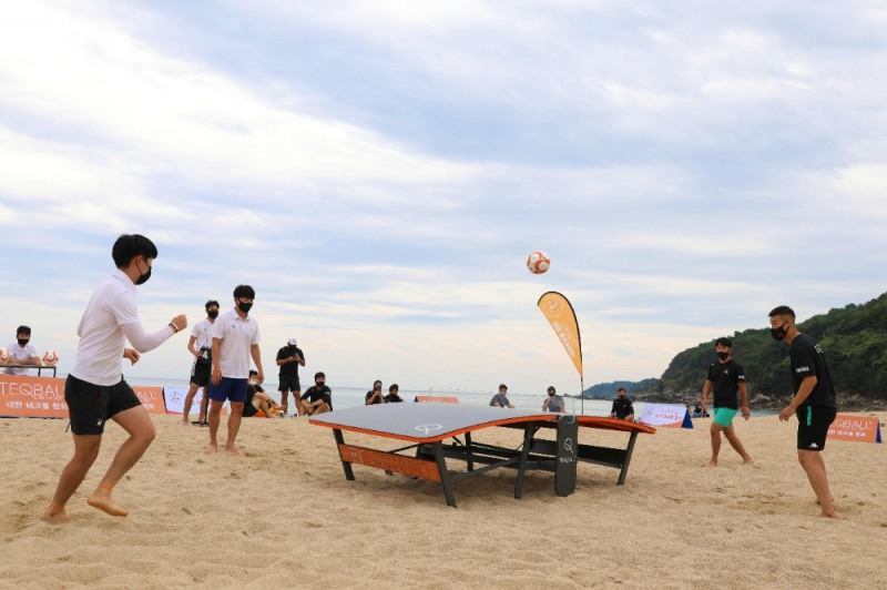 일동후디스X대한테크볼협회, ‘하이뮨배 전국비치테크볼대회’ 개최