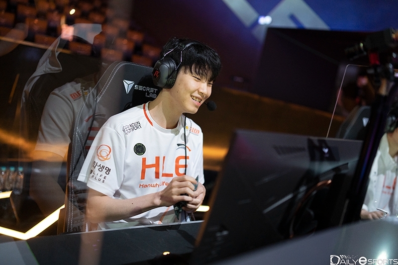 한화생명e스포츠 미드 라이너 '쵸비' 정지훈.