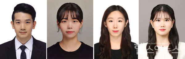 (왼쪽부터)인제대학교해운대백병원영상의학과서영화(R3),김연정(R2),김다정(R1),김혜리(R1)전공의