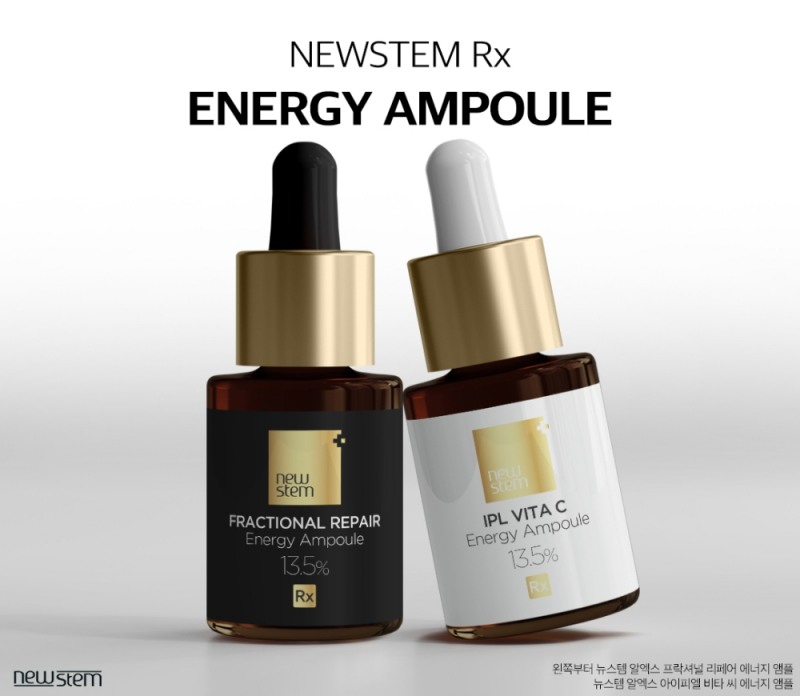 뉴스템, ‘에너지 앰플 2종’ 공개