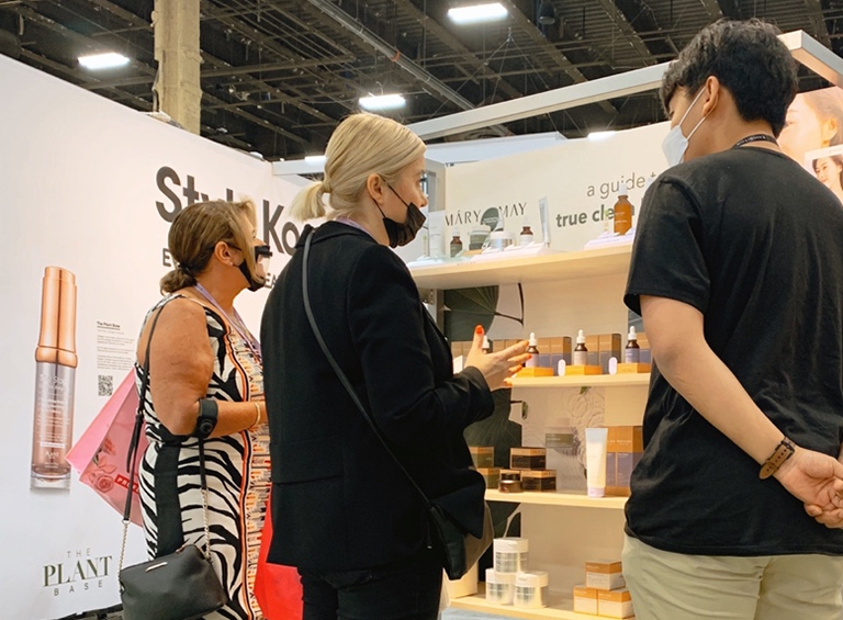 코스모프로프 라스베가스 마리엔메이 브랜드 부스