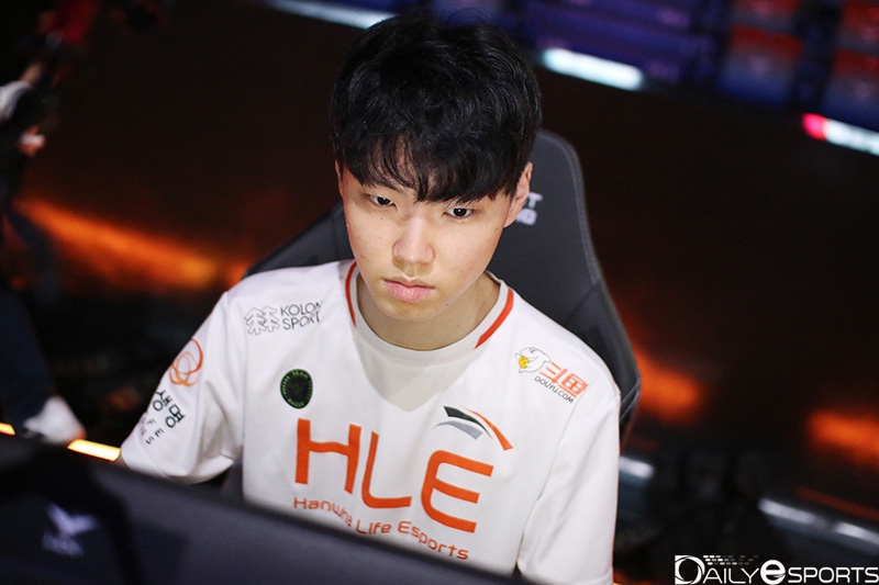 한화생명e스포츠 '쵸비' 정지훈.