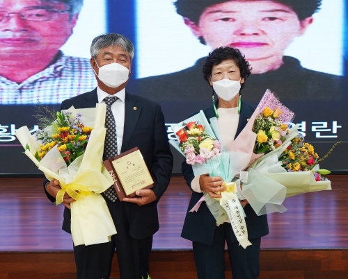 이광배·김영란 부부(신안, 신안농협)/사진=전남농협