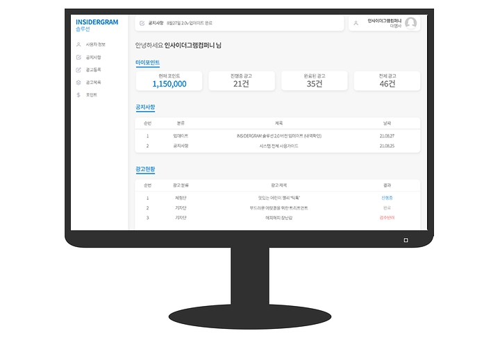 (주)인사이더그램컴퍼니, 소상공인과 중소기업 위한 바이럴 광고 SCM 9월 런칭
