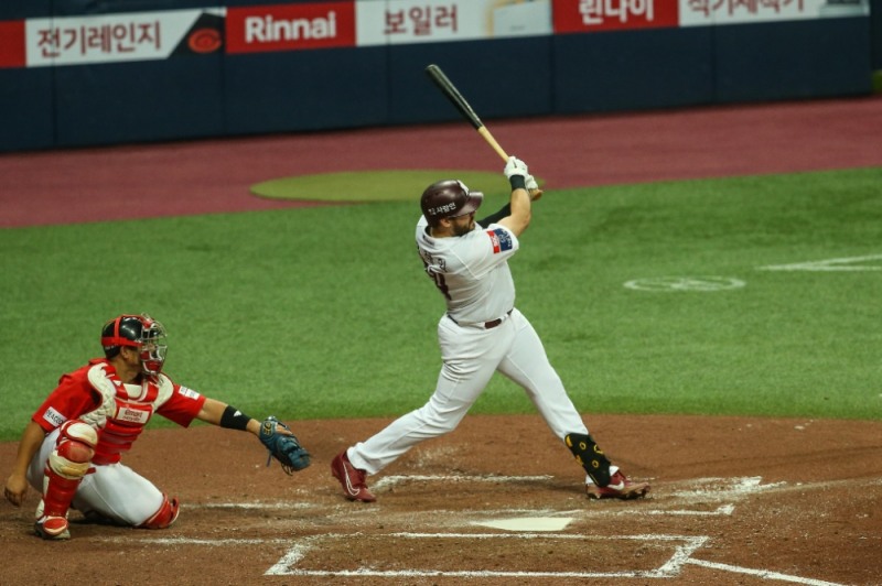 키움의 외국인타지 크레익이 SSG를 상대로 KBO 리그 첫 홈런을 신고했다.