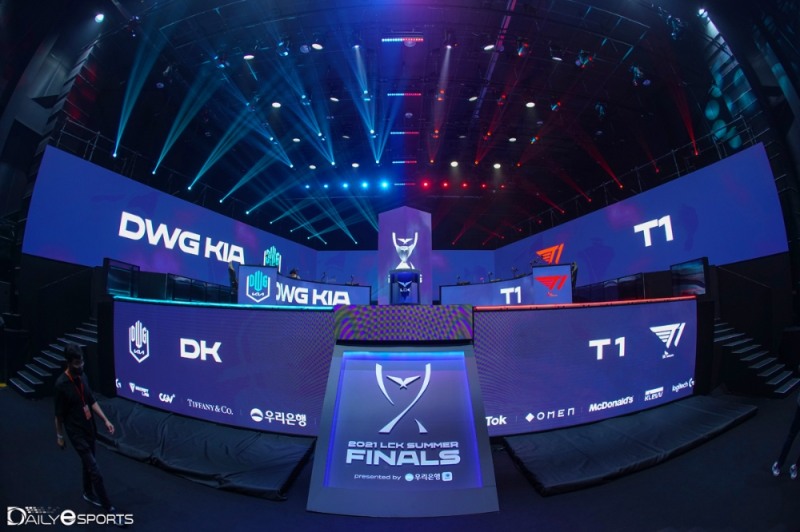 2021 LCK 서머 결승전의 순간들