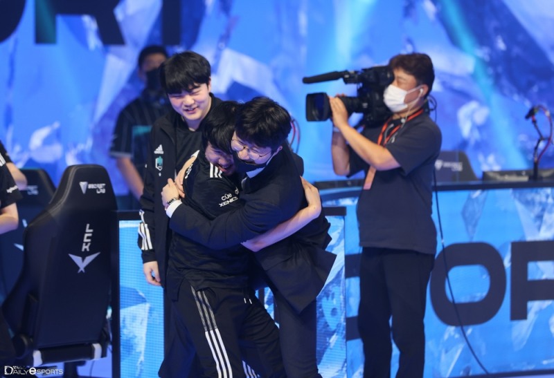 2021 LCK 서머 결승전의 순간들