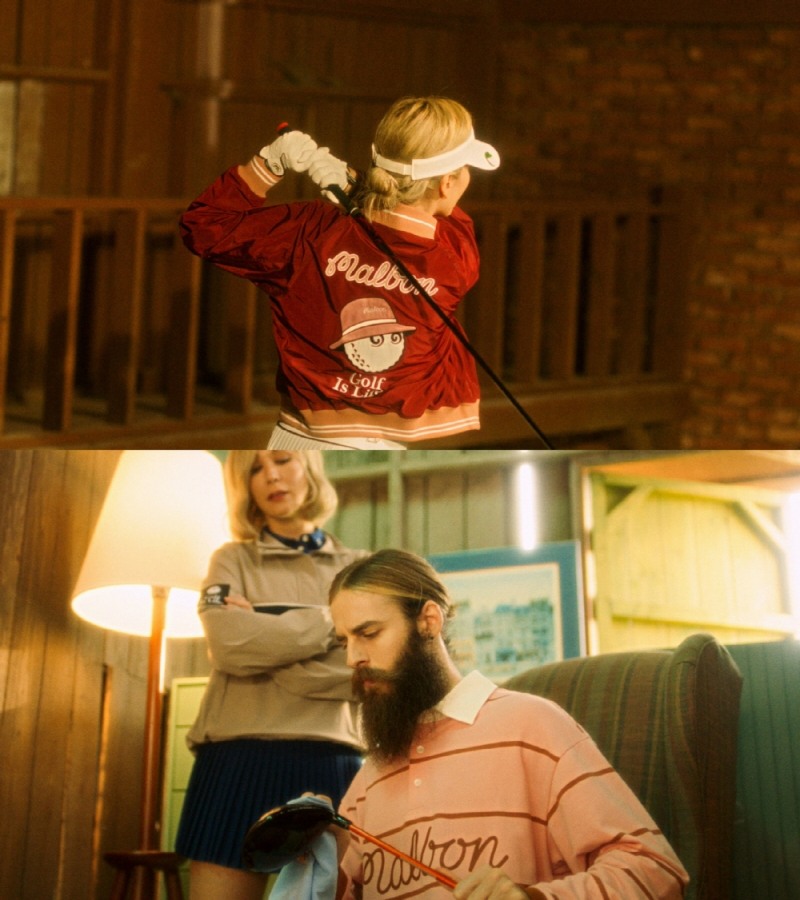 말본골프 21가을시즌 브랜드 필름 영상 화면캡쳐