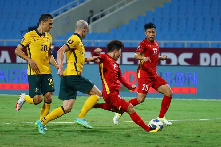 베트남 축구대표팀. (사진=베트남축구협회 홈페이지)