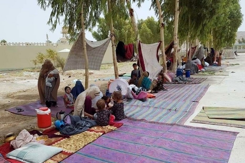 삶의 터전을 잃어버린 아프가니스탄 실향민들 모습. 사진제공=굿네이버스