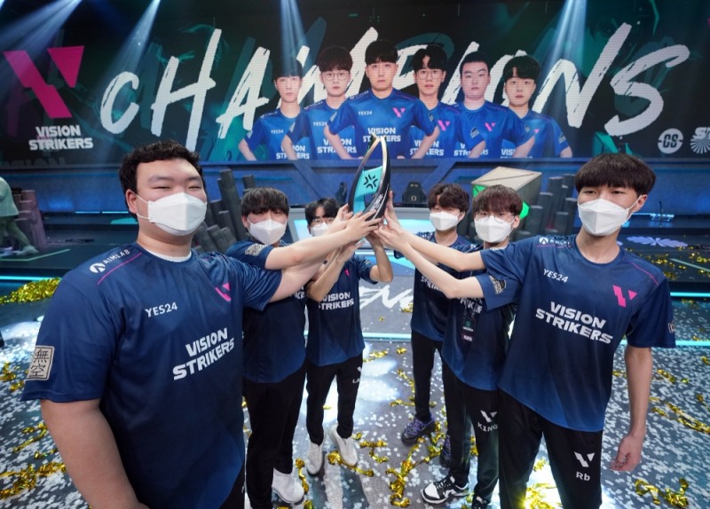 발로란트 한국 대표 비전 스트라이커즈(사진= 라이엇 게임즈 제공).