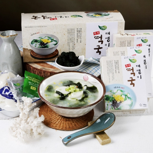 추석선물로 제격인 갯푸른 전라도 매생이 떡국/사진=강진군