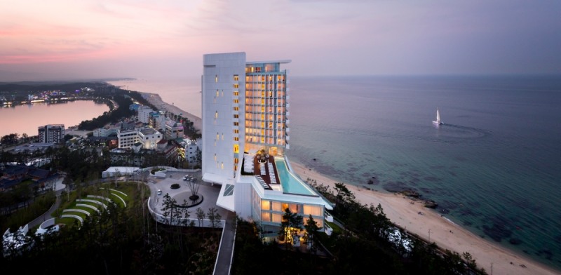 씨마크 호텔, 전경