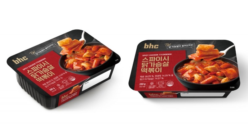 bhc HMR 신제품 ‘스파이시 닭가슴살 떡볶이’ 제품