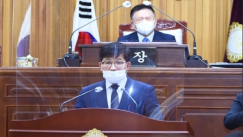 백동규 목포시의원 5분 발언, 목포시내버스 완전공영제 촉구