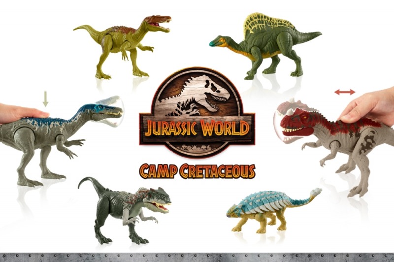 손오공, 추석 앞두고 '쥬라기월드 어택 액션 공룡 피규어' 6종 출시