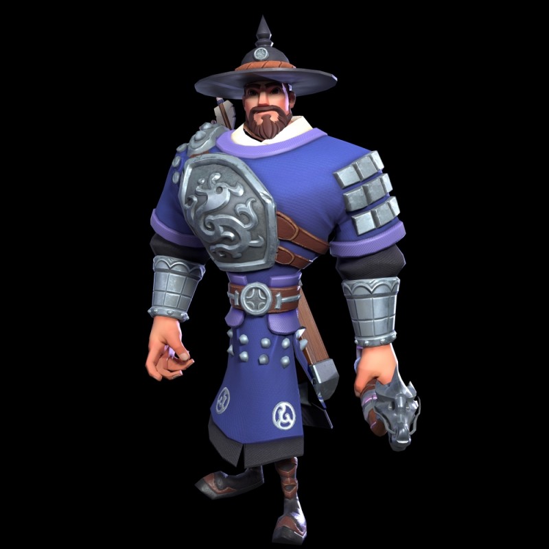 '인피니티킹덤'에 등장하는 한국 역사 기반 캐릭터 이성계.