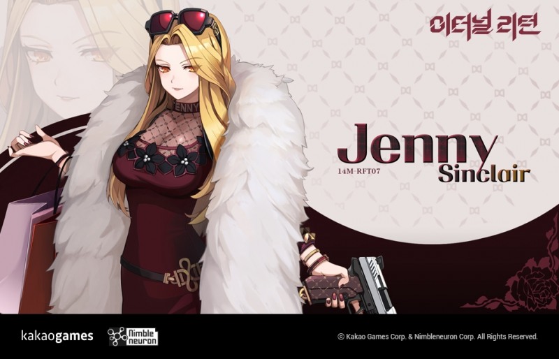 이터널 리턴, 38번째 신규 캐릭터 '제니' 출시