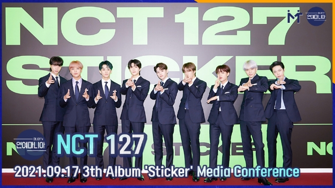 NCT 127, 3th Album 'Sticker' Media Conference [마니아TV]<br />