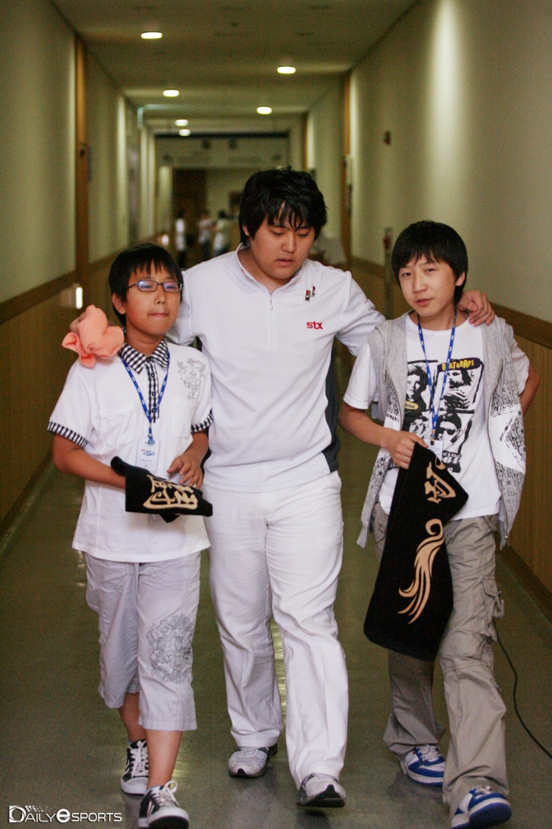 STX 소울 연습생 시절인 조성호(왼쪽)-박성준-이신형