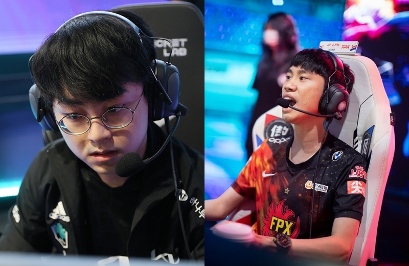 '쇼메이커' 허수-'도인비' 김태상(Photo=LPL 官方)