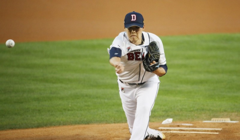 최원준은 최근 3연승으로 2년 연속 10승을 올리며 두산의 새로운 에이스로 자리매김했다.