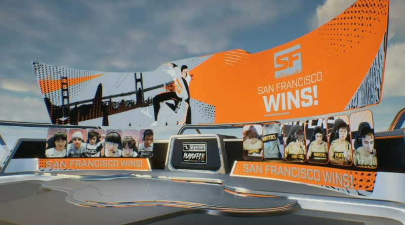 사진=오버워치 리그 중계 화면 캡처.