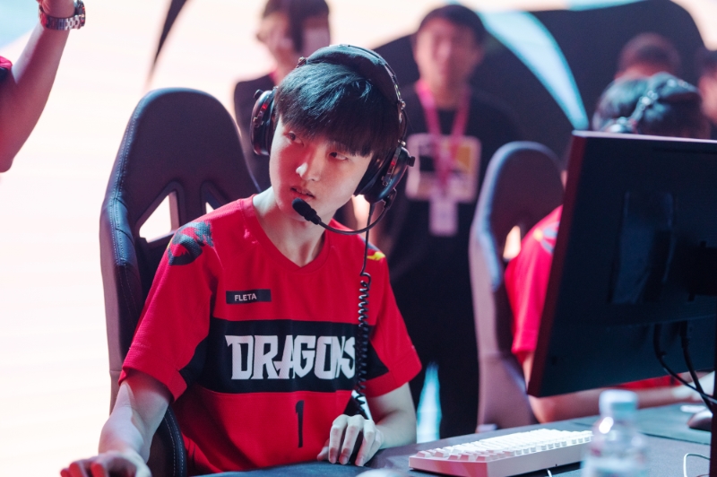 상하이 드래곤즈 '플레타' 김병선(사진=블리자드엔터테인먼트 제공).