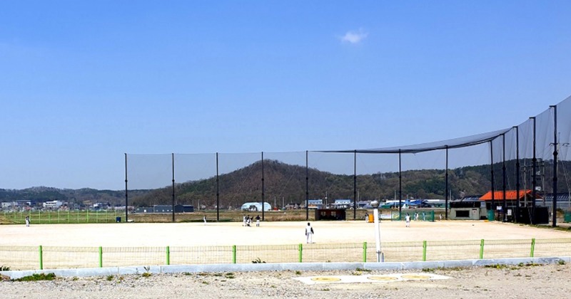 용인남사시민제2야구장 전경.