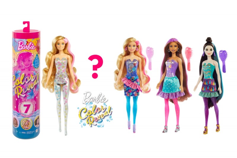 물속에서 화려하게 변신! 컬러리빌 바비, '헤어 스타일링' 시리즈 출시