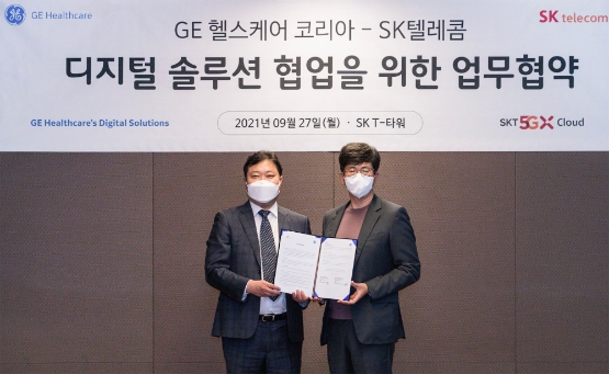 SK텔레콤, 'GE헬스케어 코리아'와 디지털 헬스케어 클라우드 시장 공략