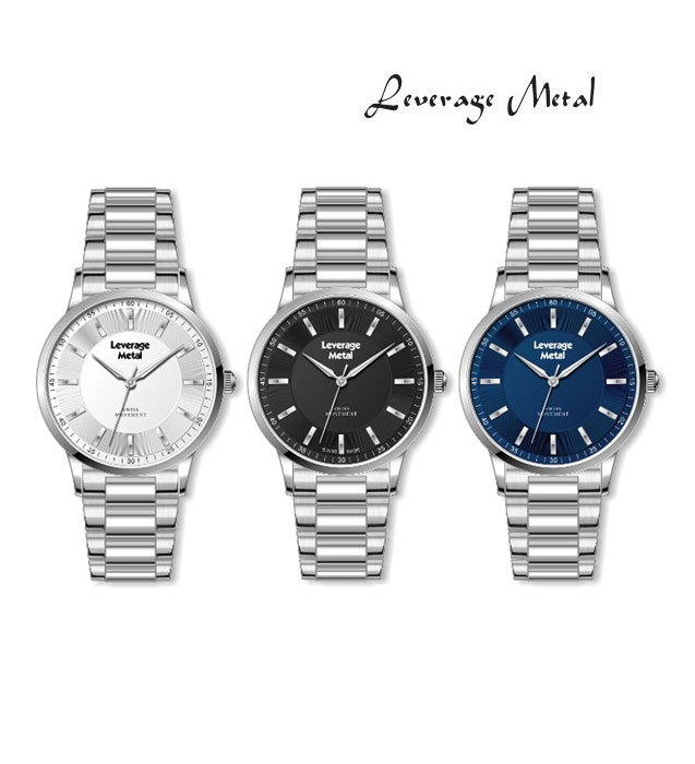 레버리지메탈, 스위트 무브먼트 남성 메탈 워치 출시