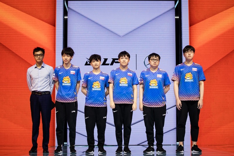 쑤닝이 매각 루머에 휩싸였다(Photo=LPL 官方)