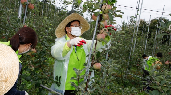 이재식 농협 상호금융대표이사(가운데)/사진 제공 = 농협