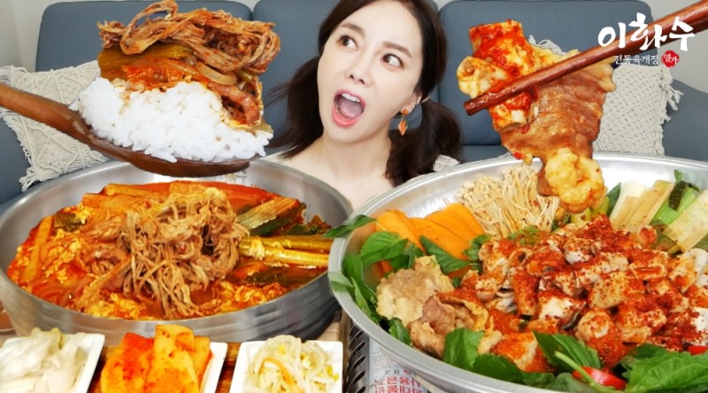 이화수전통육개장, 구독자 670만 유튜버 쏘영과 콜라보레이션 먹방 실시