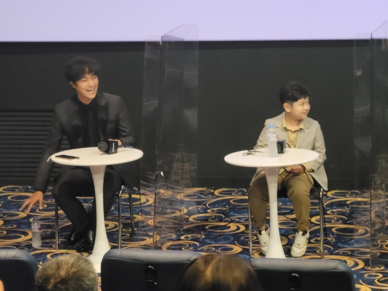 영화 ‘어부바’ 배우 관객과 대화. 사진=HAK 프로덕션