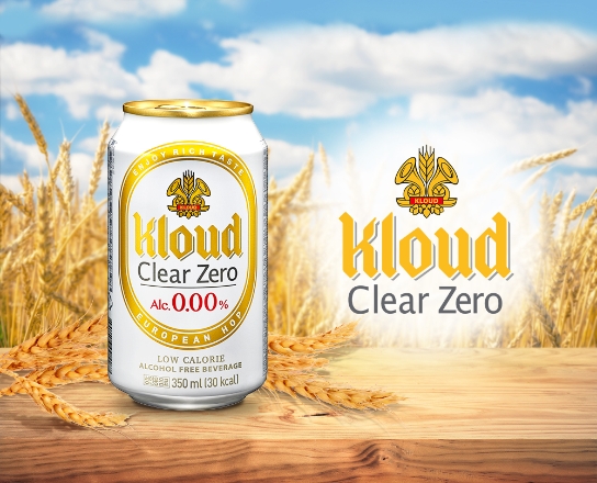 롯데칠성음료, 무알콜 맥주 ‘클라우드 클리어 제로’ 리뉴얼