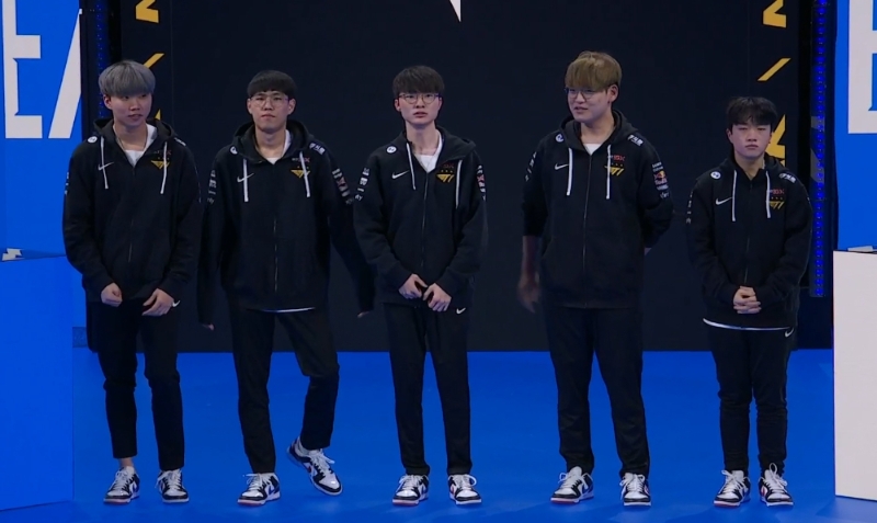 T1(사진=중계 화면 캡처).