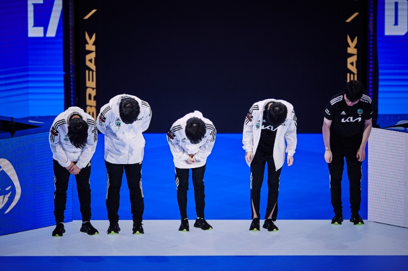 담원 기아(사진=라이엇 게임즈 플리커 발췌).