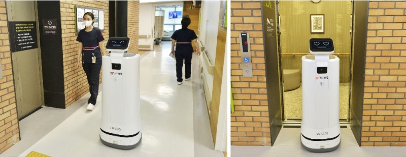 에이치플러스 양지병원 ‘약제배송 로봇’