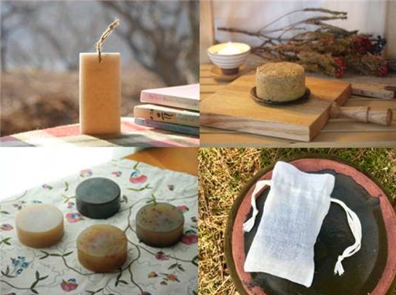 MG희망나눔 소셜 성장 지원 사업 조직에서 생산한 제품