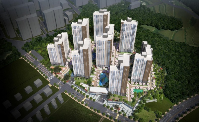 휴먼빌 에듀파크시티 조감도. 자료=일신건영