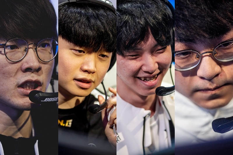 롤드컵에 참가한 페이커-비디디-쵸비-쇼메이커(사진출처=라이엇게임즈)