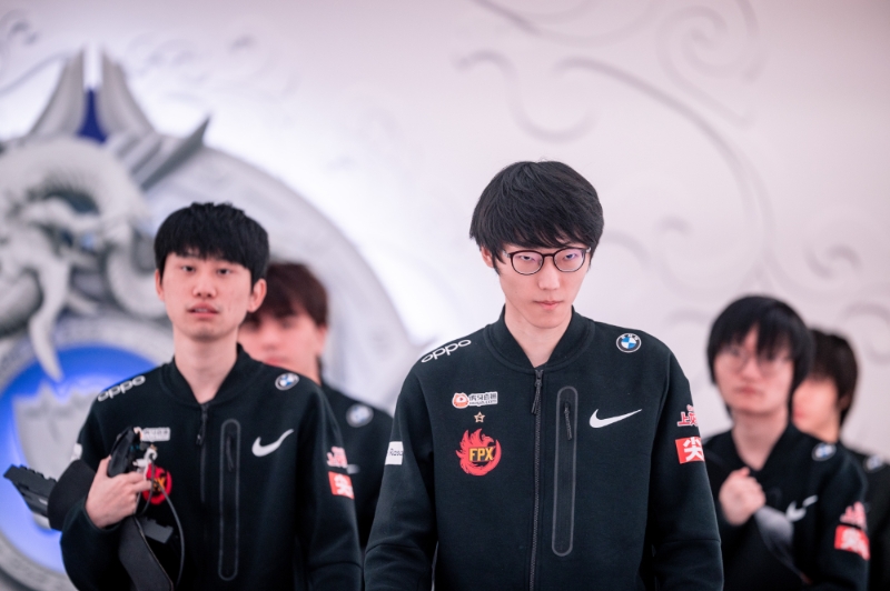 FPX '도인비' 김태상(왼쪽)과 '너구리' 장하권(사진=라이엇 게임즈 플리커 발췌).