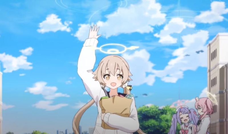 '블루 아카이브' PV 애니메이션.