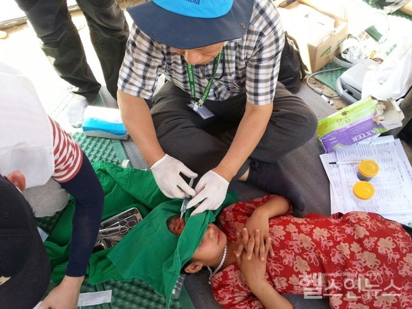 네팔대지진해외의료봉사