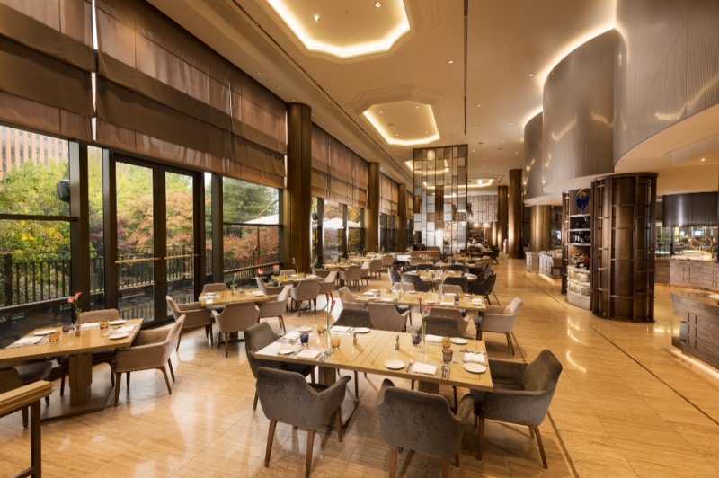 밀레니엄 힐튼 서울 카페 395 전경